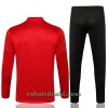 Arsenal Trenings Collegegenser Set 22-23 Kvart-Zip Rød - Barn